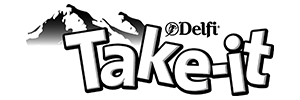 delfi take it logo